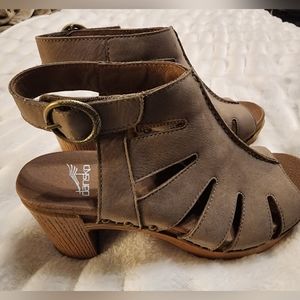 Dansko Chunky Sandals size 38